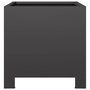 Voir la diapositive 5 : VIDAXL Jardiniere noir 30x30x30 cm acier