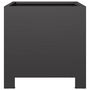Voir la diapositive 5 : VIDAXL Jardiniere noir 30x30x30 cm acier