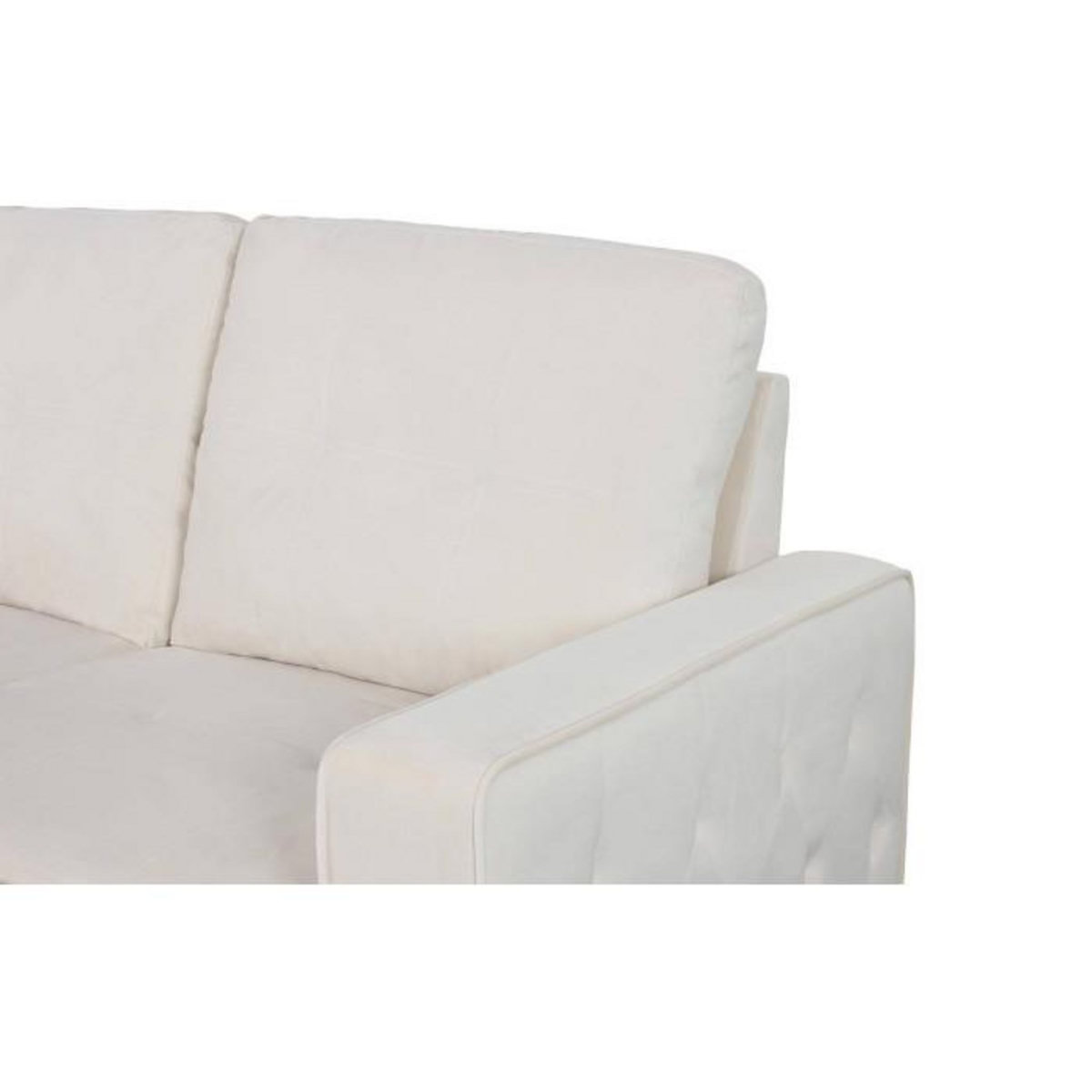 Paris Prix Canapé d'Angle Convertible  Rabano  230cm Beige