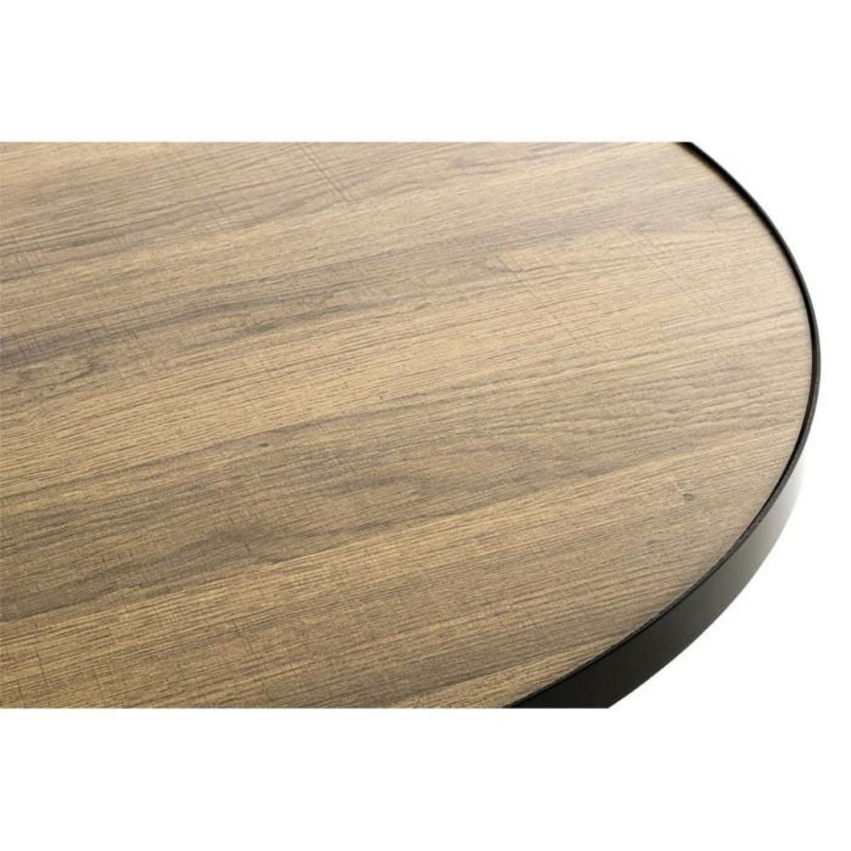 Paris Prix Table d'Appoint Design  Qanaq  40cm Noir & Chêne