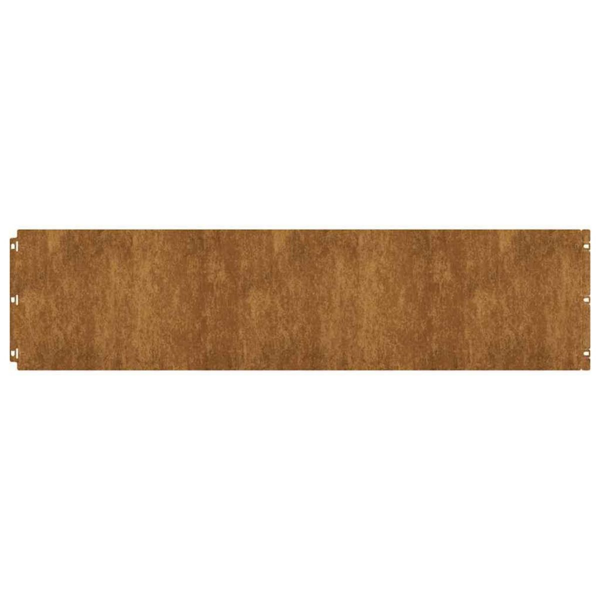 VIDAXL Bordures de pelouse 20 pcs 25x103 cm acier patinable flexible