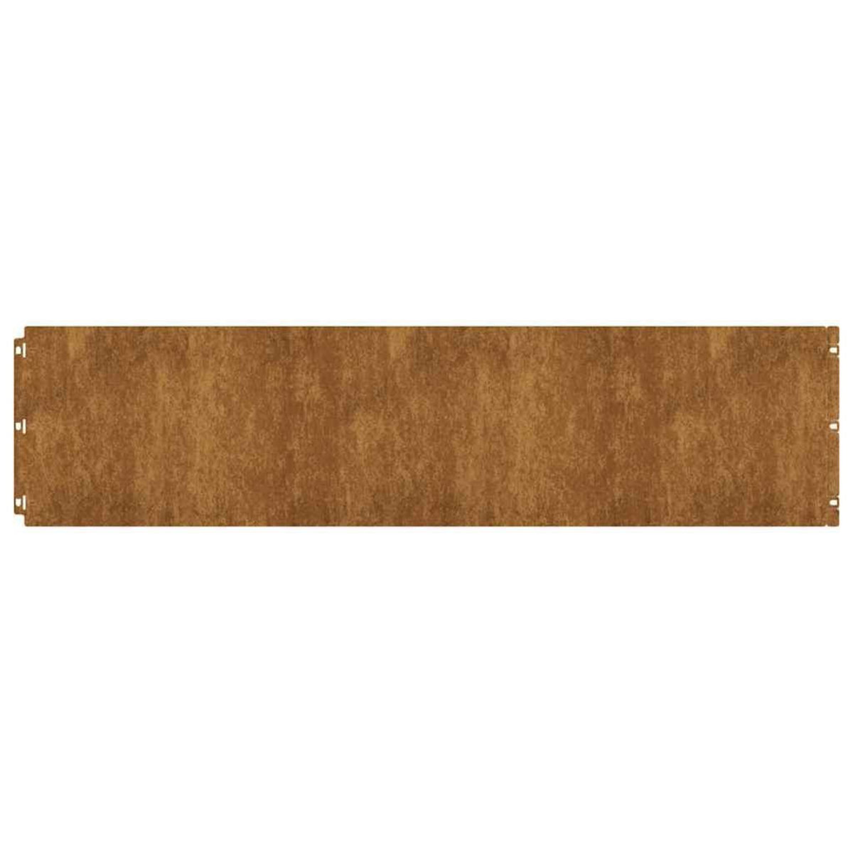 VIDAXL Bordures de pelouse 20 pcs 25x103 cm acier patinable flexible