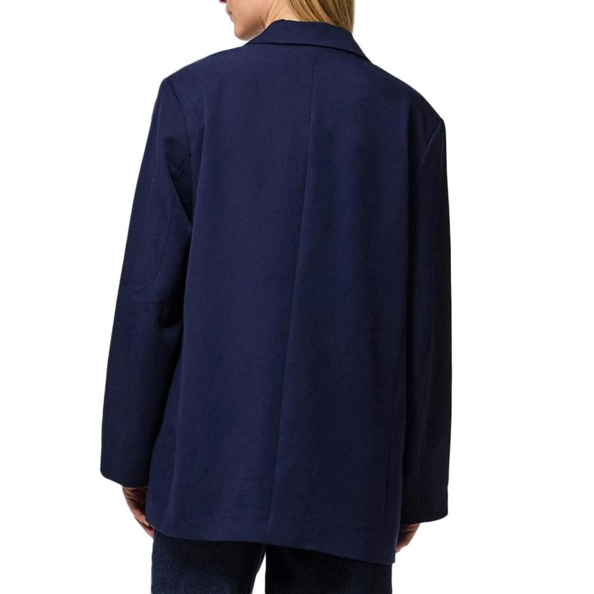 Voir la diapositive 2 : Pieces Veste Blazer Bleu Nuit Femme Pieces Pckamil