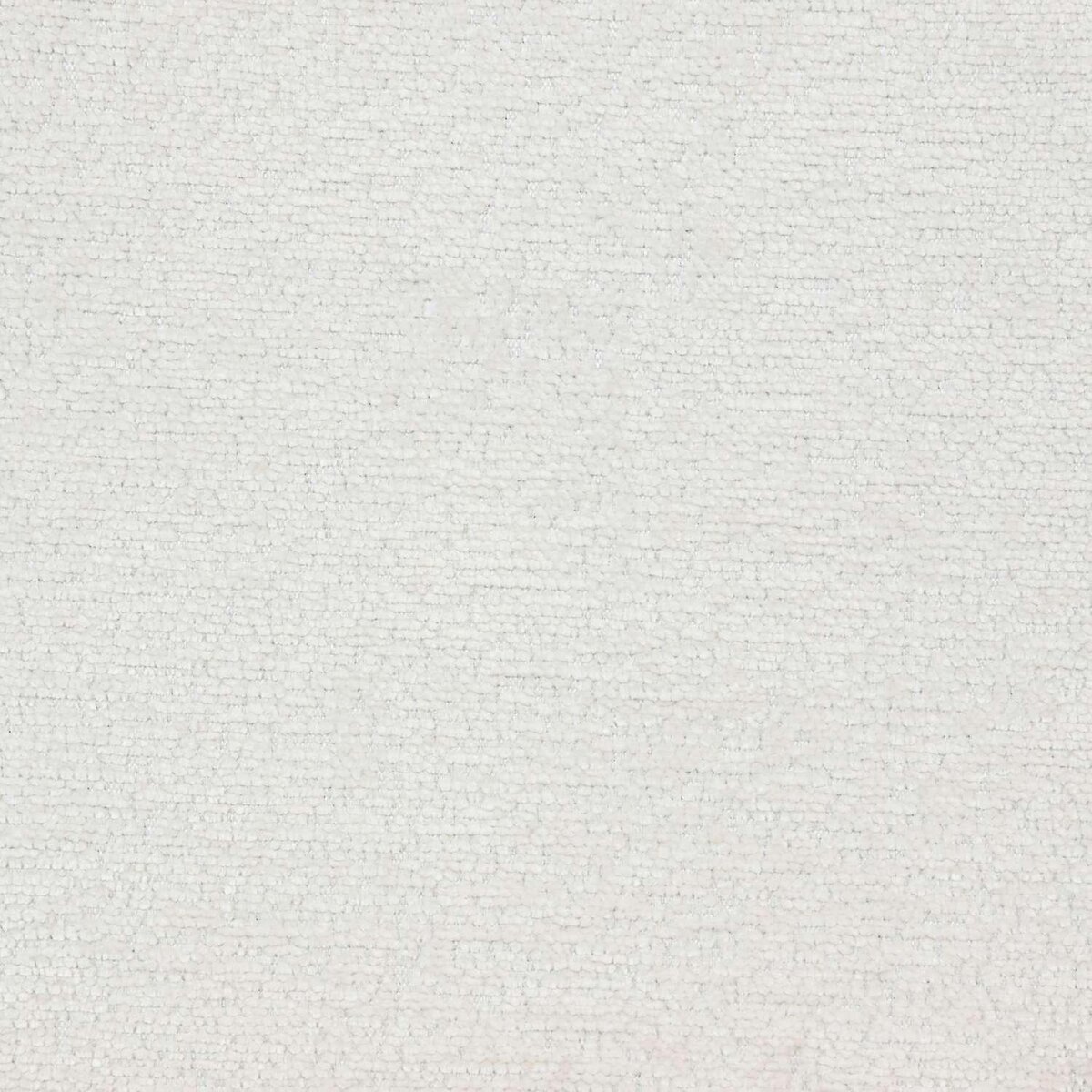 ATMOSPHERA Chauffeuse en tissu chenille MINARI - Blanc