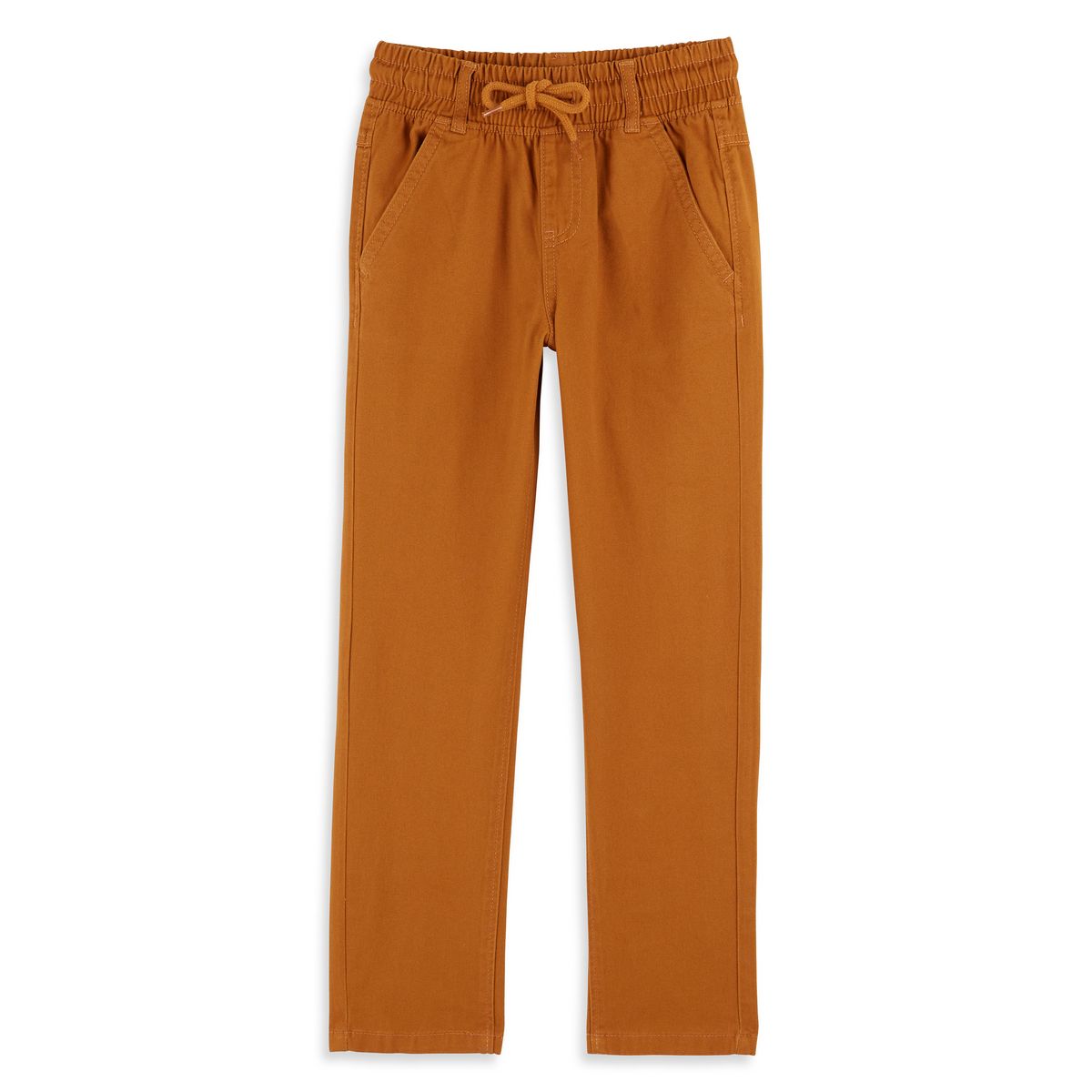 INEXTENSO Pantalon jaune garçon en coton 