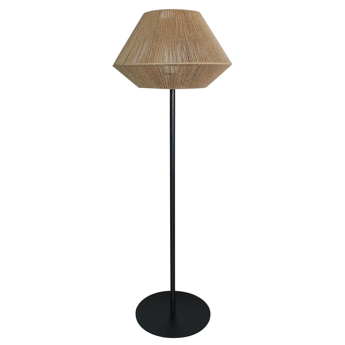 Lumisky Lampadaire sans fil DARSON Beige Corde H151cm