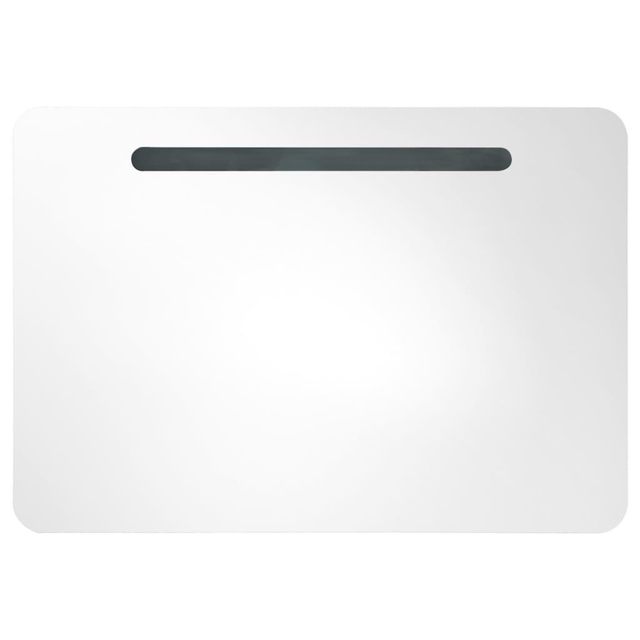 Voir la diapositive 4 : VIDAXL Armoire de salle de bain a miroir led 80x9,5x55 cm