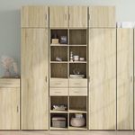VIDAXL Armoire de rangement chene sonoma 70x42,5x225 cm