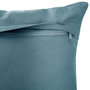 Voir la diapositive 3 : ATMOSPHERA Coussin Déco Déhoussable  Otto  38x38cm Bleu Canard
