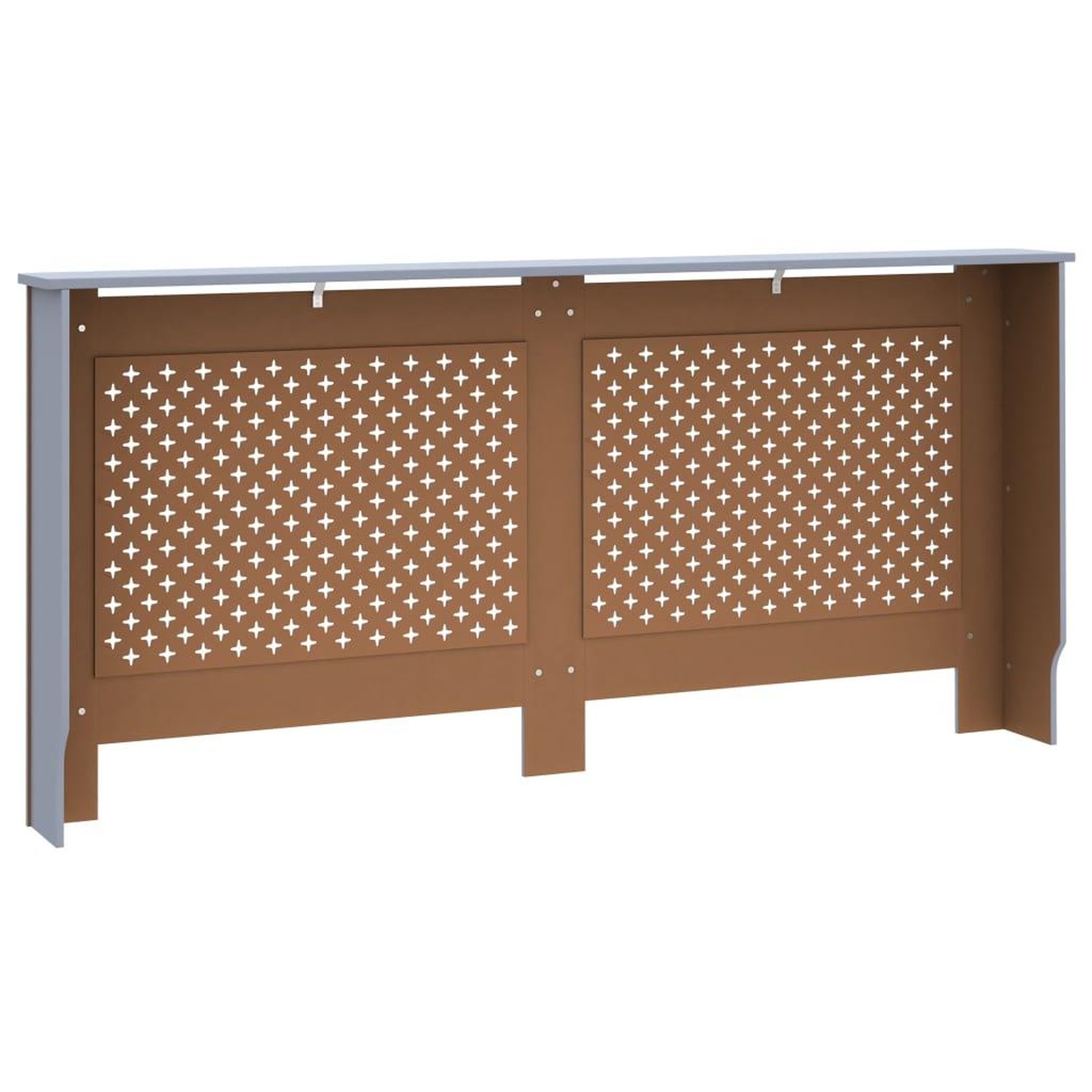 Voir la diapositive 5 : VIDAXL Cache-radiateur anthracite 172x19x81,5 cm MDF