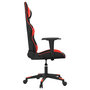 Voir la diapositive 4 : VIDAXL Chaise de jeu de massage Noir et rouge Similicuir