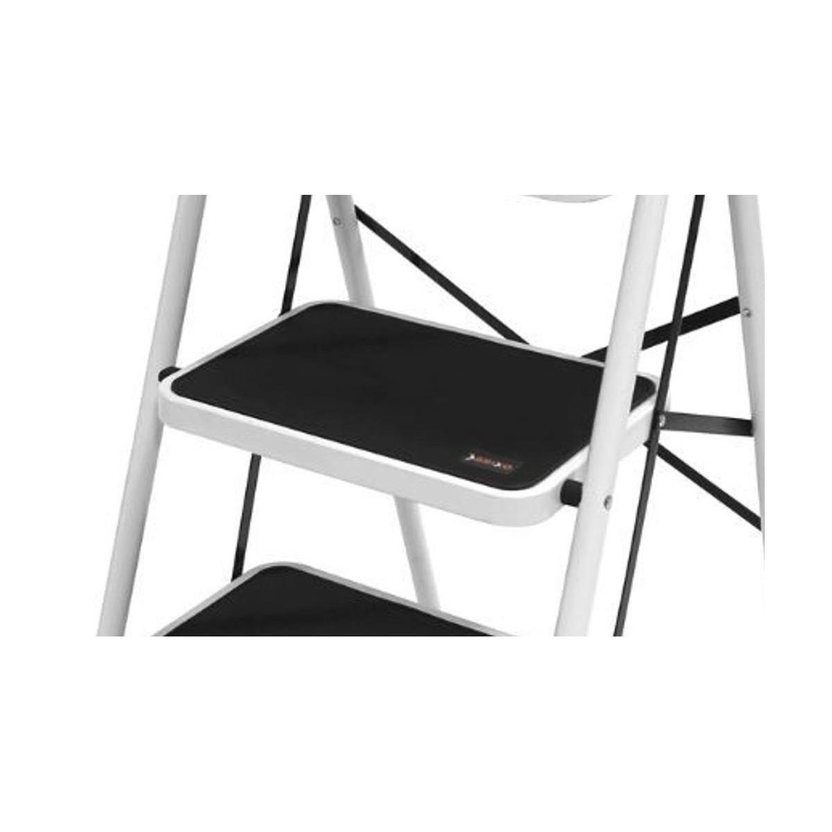 BRIXO Escabeau 3 marches Marche-pied Alumnium Charge 150 kg BRIXO