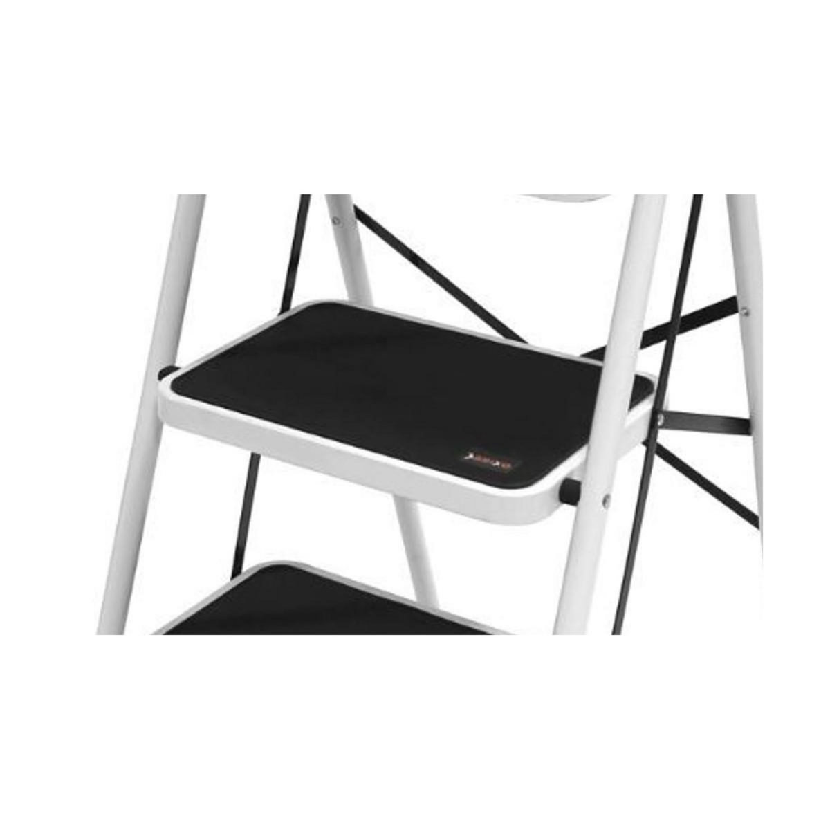 BRIXO Escabeau 3 marches Marche-pied Alumnium Charge 150 kg BRIXO