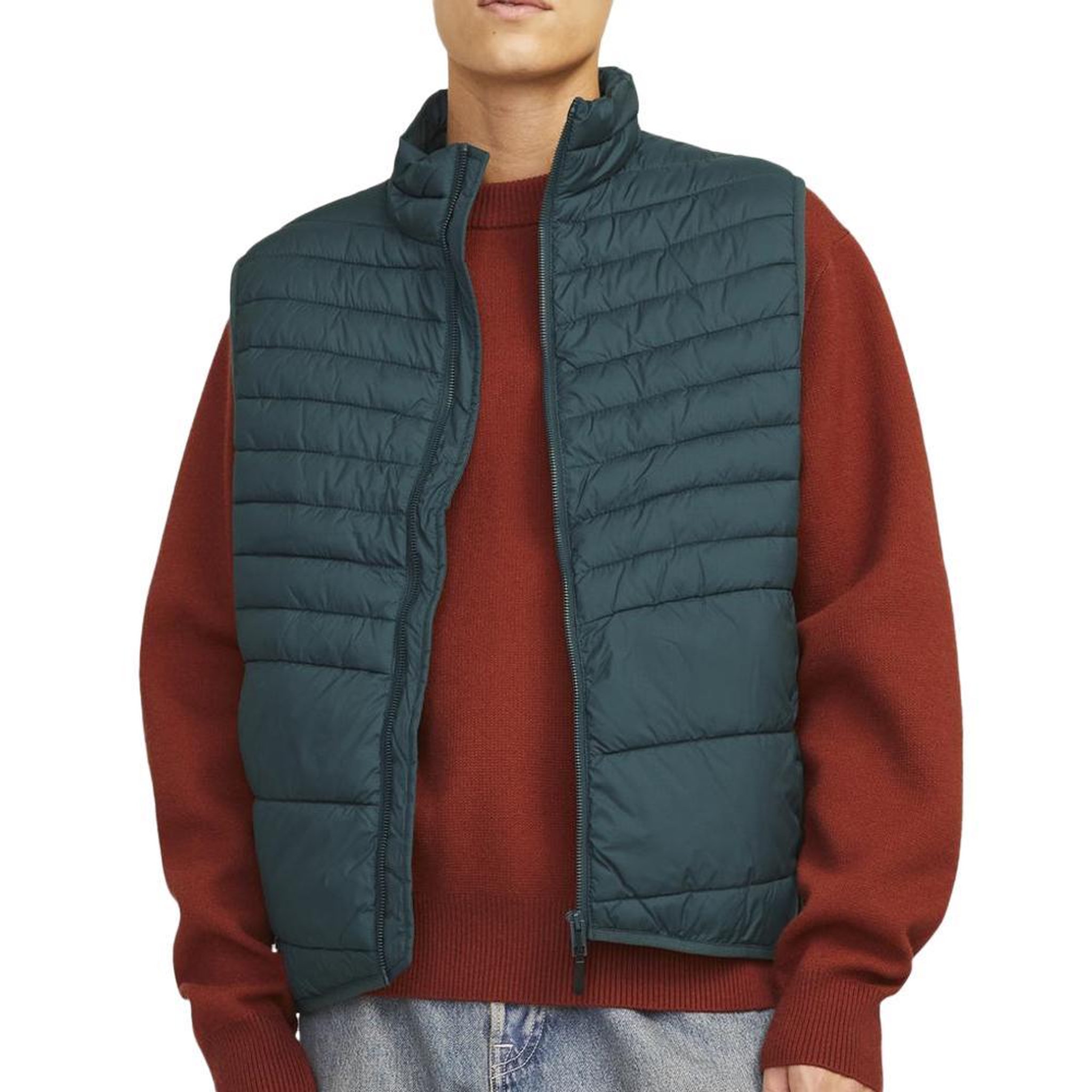Jack & Jones Doudoune sans manches  Homme Jack & Jones Estate. Coloris disponibles : Bleu