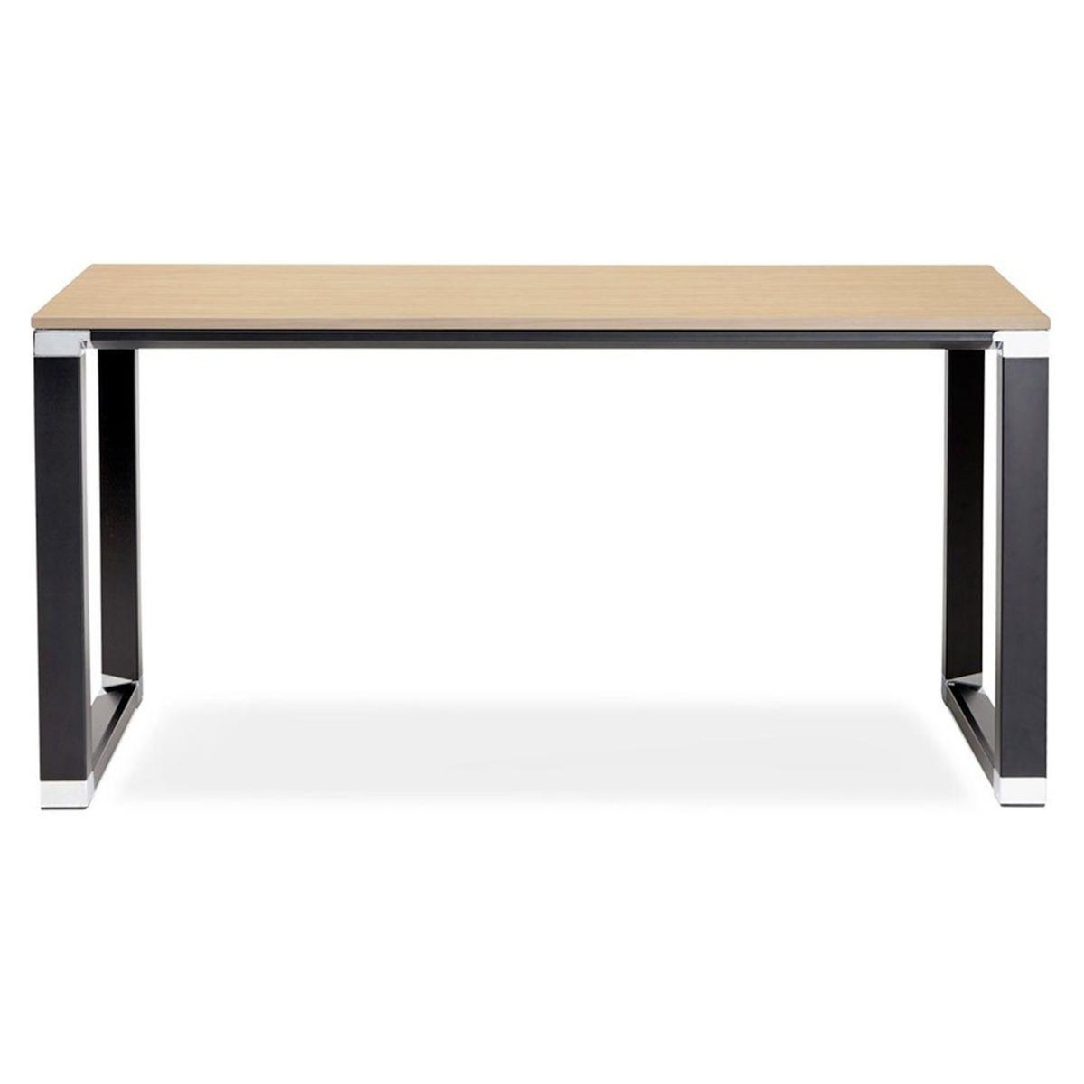 Paris Prix Bureau Design Bois & Métal  Lumio  140cm Naturel