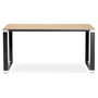 Voir la diapositive 2 : Paris Prix Bureau Design Bois & Métal  Lumio  140cm Naturel