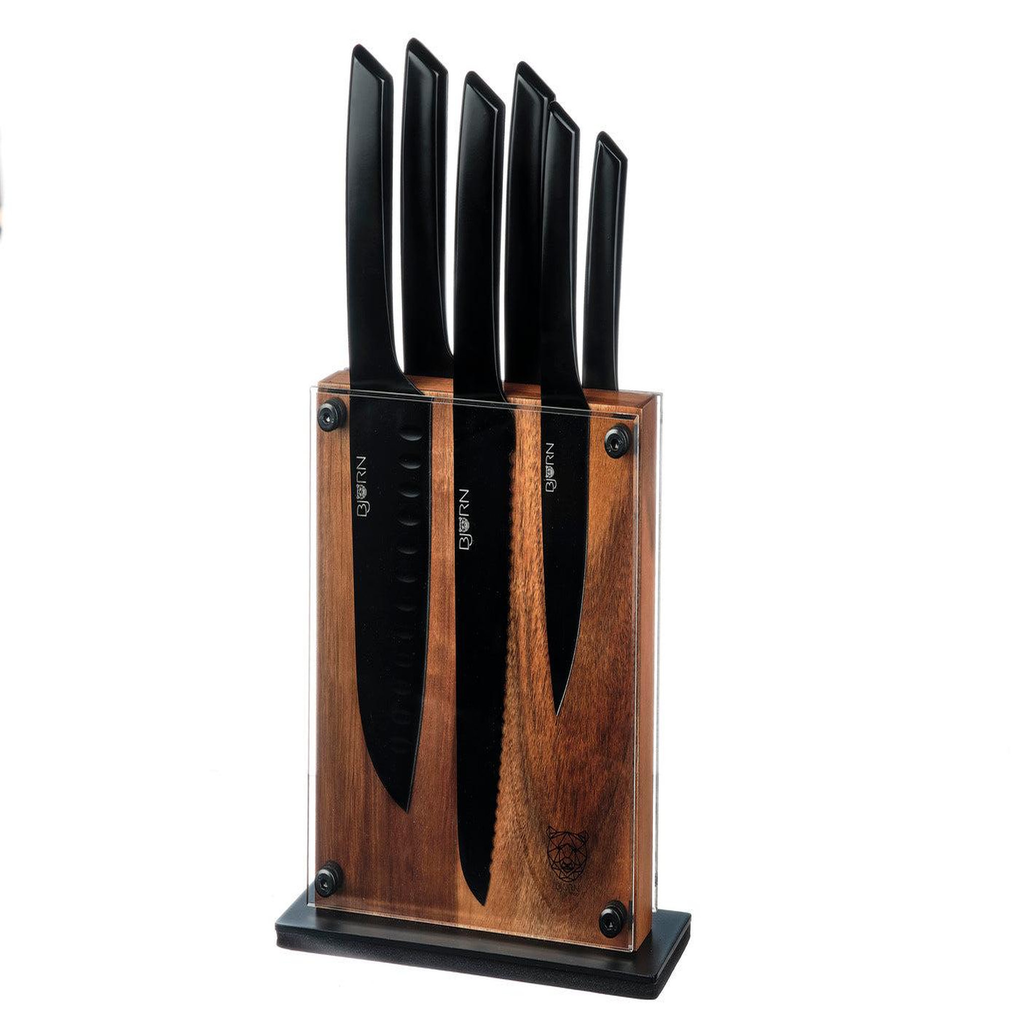 BJORN Bloc couteaux de cuisine jensen rauma - 7 pièces