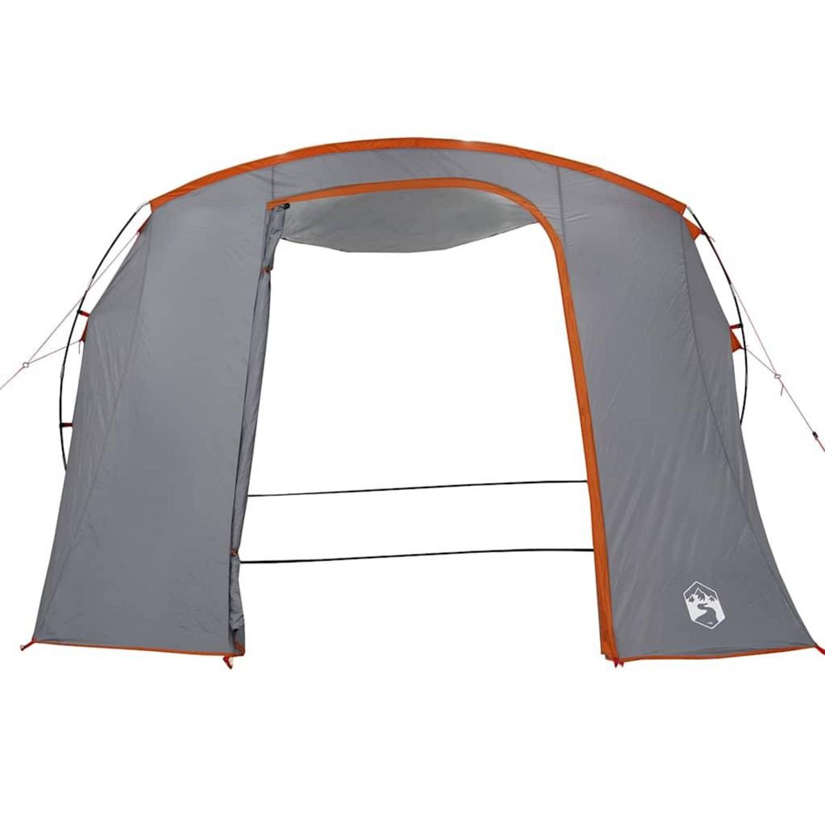 VIDAXL Tente de voiture gris et orange impermeable