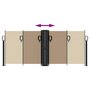 Voir la diapositive 5 : VIDAXL Auvent lateral retractable taupe 100x1000 cm