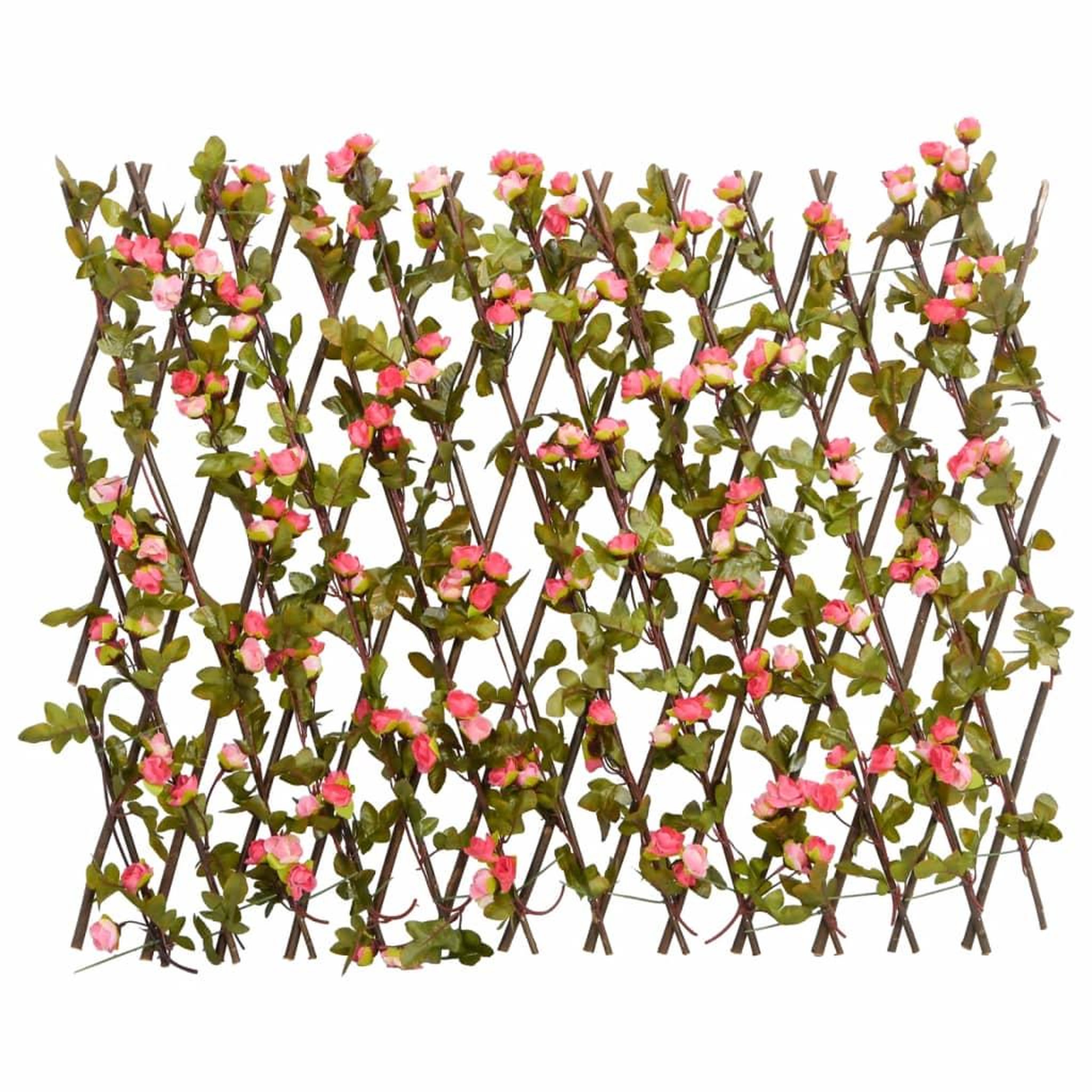 Voir la diapositive 3 : VIDAXL vidaXL Treillis de lierre artificiel extensible 5 pcs 180x60 cm