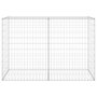 Voir la diapositive 3 : VIDAXL Mur en gabion avec couvercles Acier galvanise 150x60x100 cm