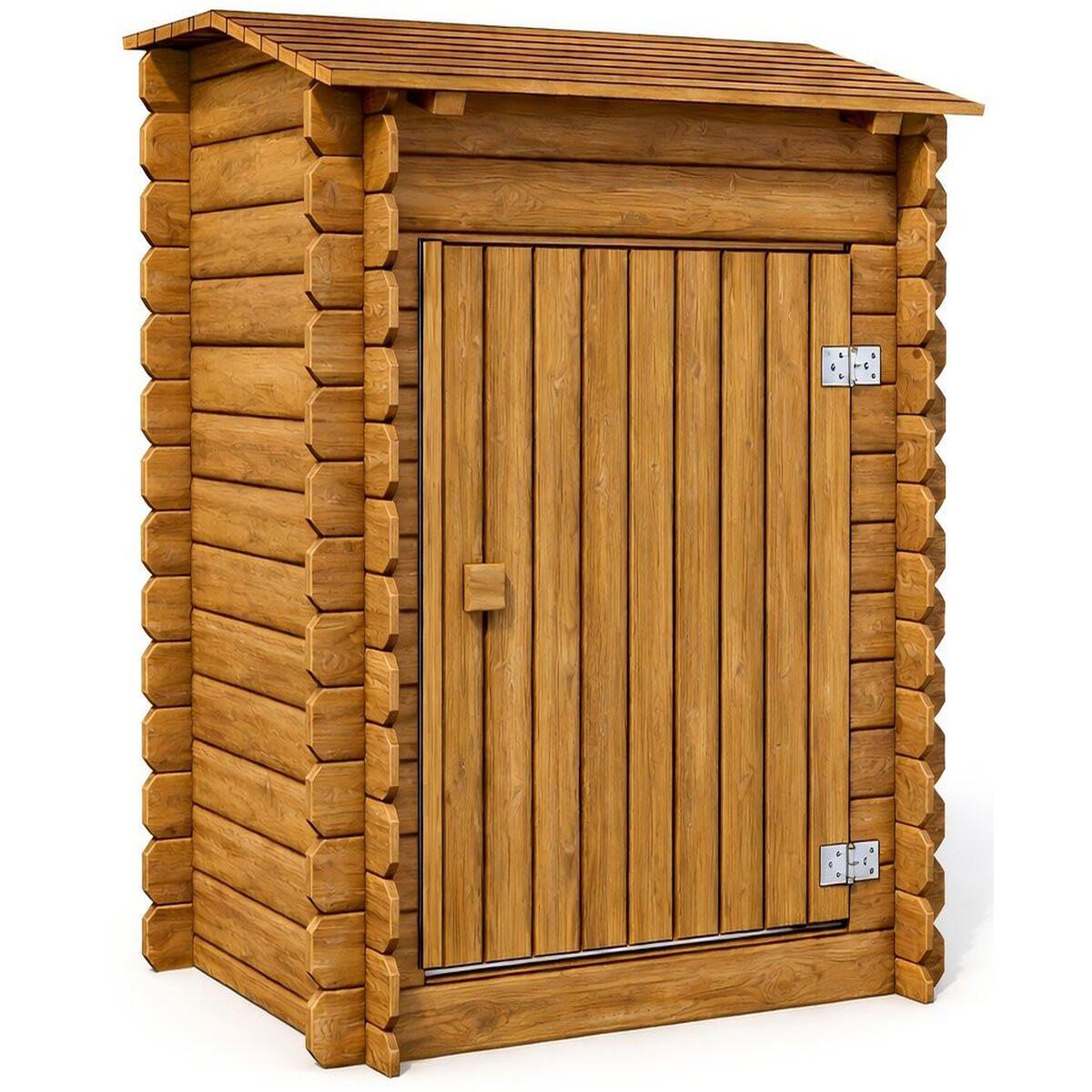 Habitat et Jardin Coffre de filtration en bois traité pour piscine  Keny  - 120 x 95 x 126 cm
