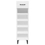 Voir la diapositive 4 : VIDAXL Armoire a chaussures blanc 30x35x105 cm bois d'ingenierie