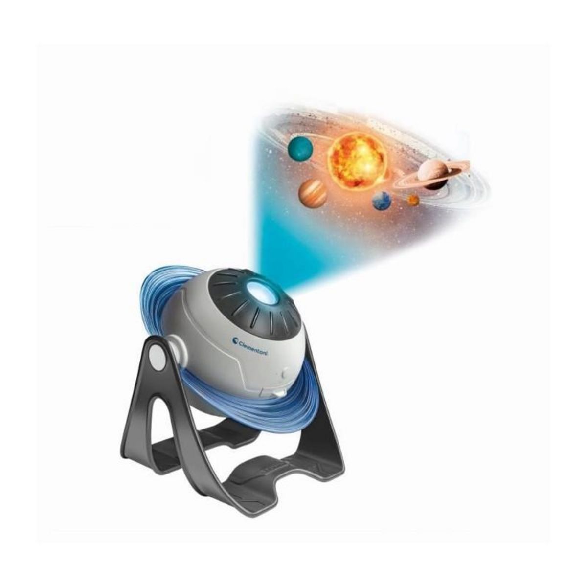 CLEMENTONI CLEMENTONI - Projecteur Planetes et Constellations - 3 modes de jeux - Application gratuite contenus et quizz