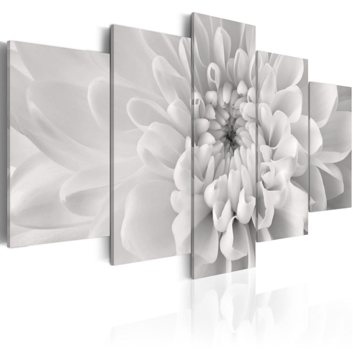 Paris Prix Tableau Imprimé  Dahlia en Gris
