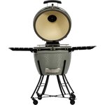 PIT BOSS Barbecue charbon de bois en acier Pit Boss K24 Kamado Gris Nardo