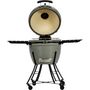 Voir la diapositive 1 : PIT BOSS Barbecue charbon de bois en acier Pit Boss K24 Kamado Gris Nardo