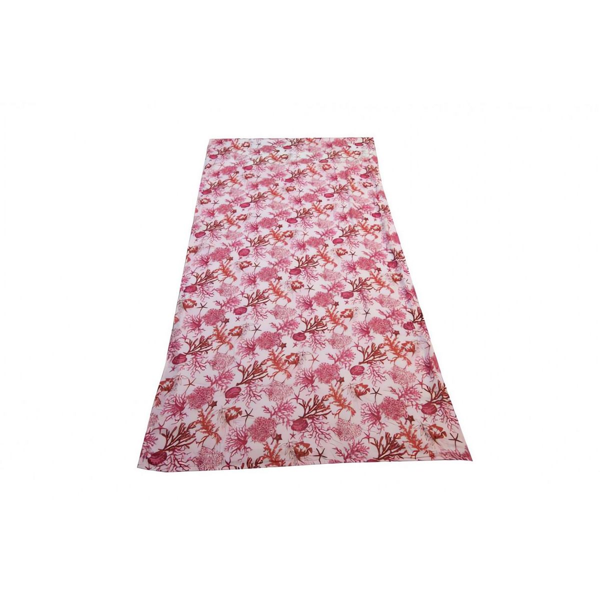 SOLEIL D'OCRE Fouta en coton doublé éponge 100x200 cm CORAIL, par Soleil d'ocre