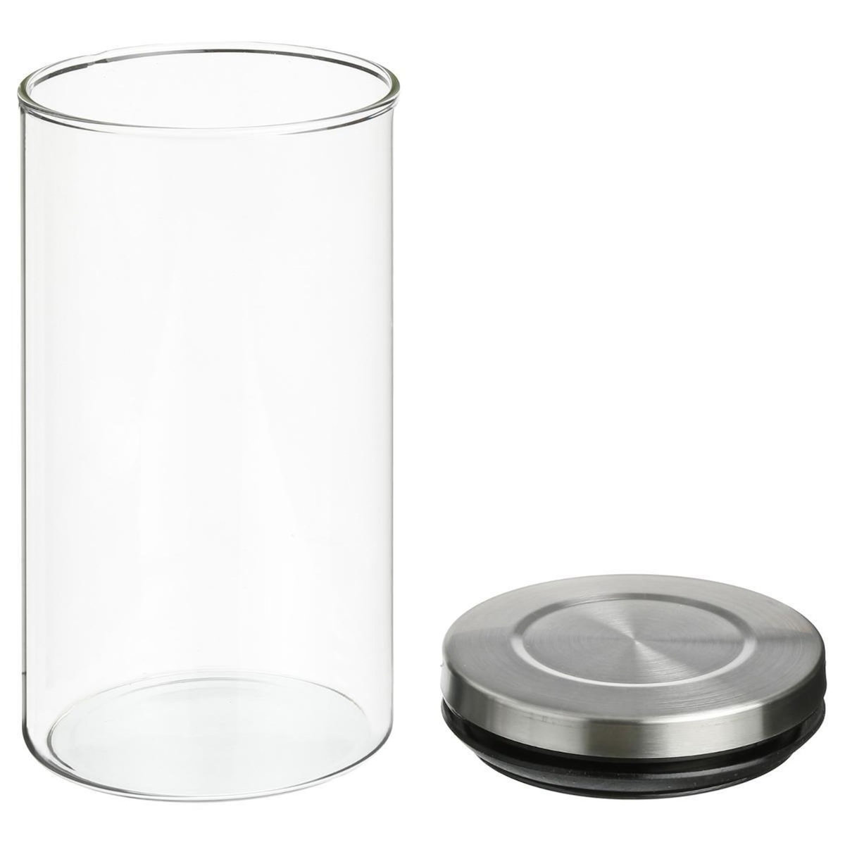 FIVE Bocal en Verre  Hermétique  1L Transparent