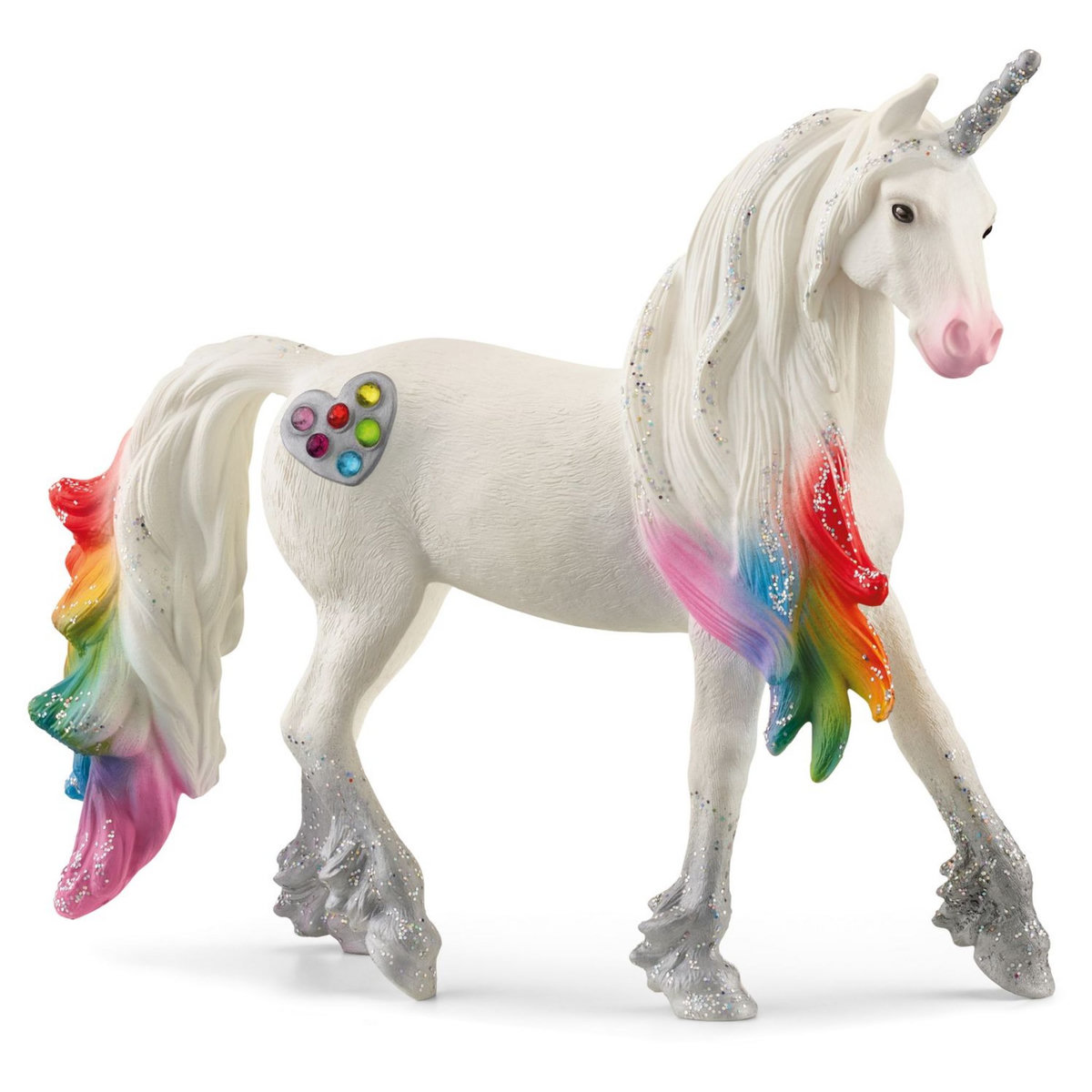 Schleich Licorne arc-en-ciel mâle