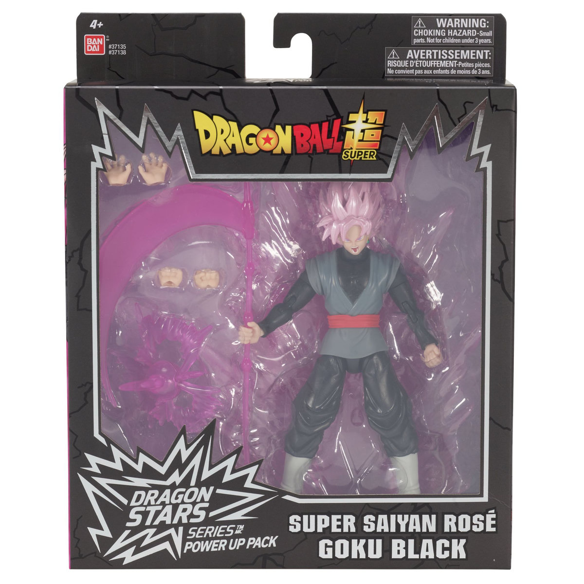 BANDAI Figurine Dragon Stars Super Saiyan Rosé Goku Black Dragon Ball Super
