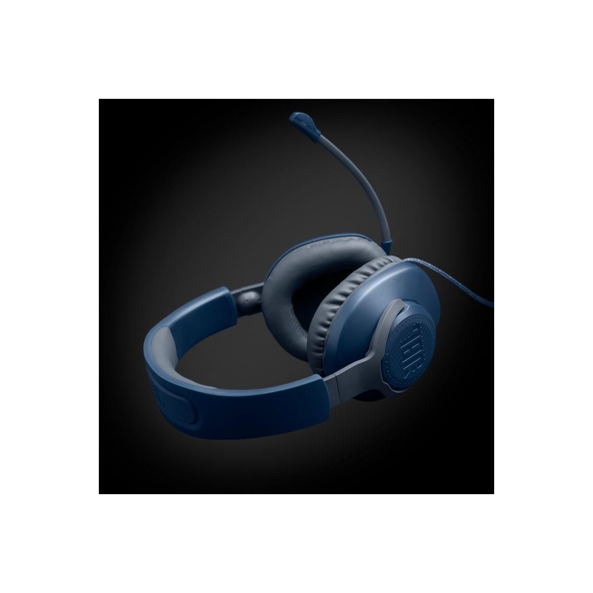 JBL Casque gamer Quantum 100 Bleu