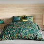 Voir la diapositive 1 : ATELIER DU COTON Parure housse de couette 2pcs 100%coton 57fils zania