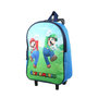 Voir la diapositive 2 : Bagtrotter BAGTROTTER Sac à dos à roulettes 31 cm maternelle Super Mario Bleu