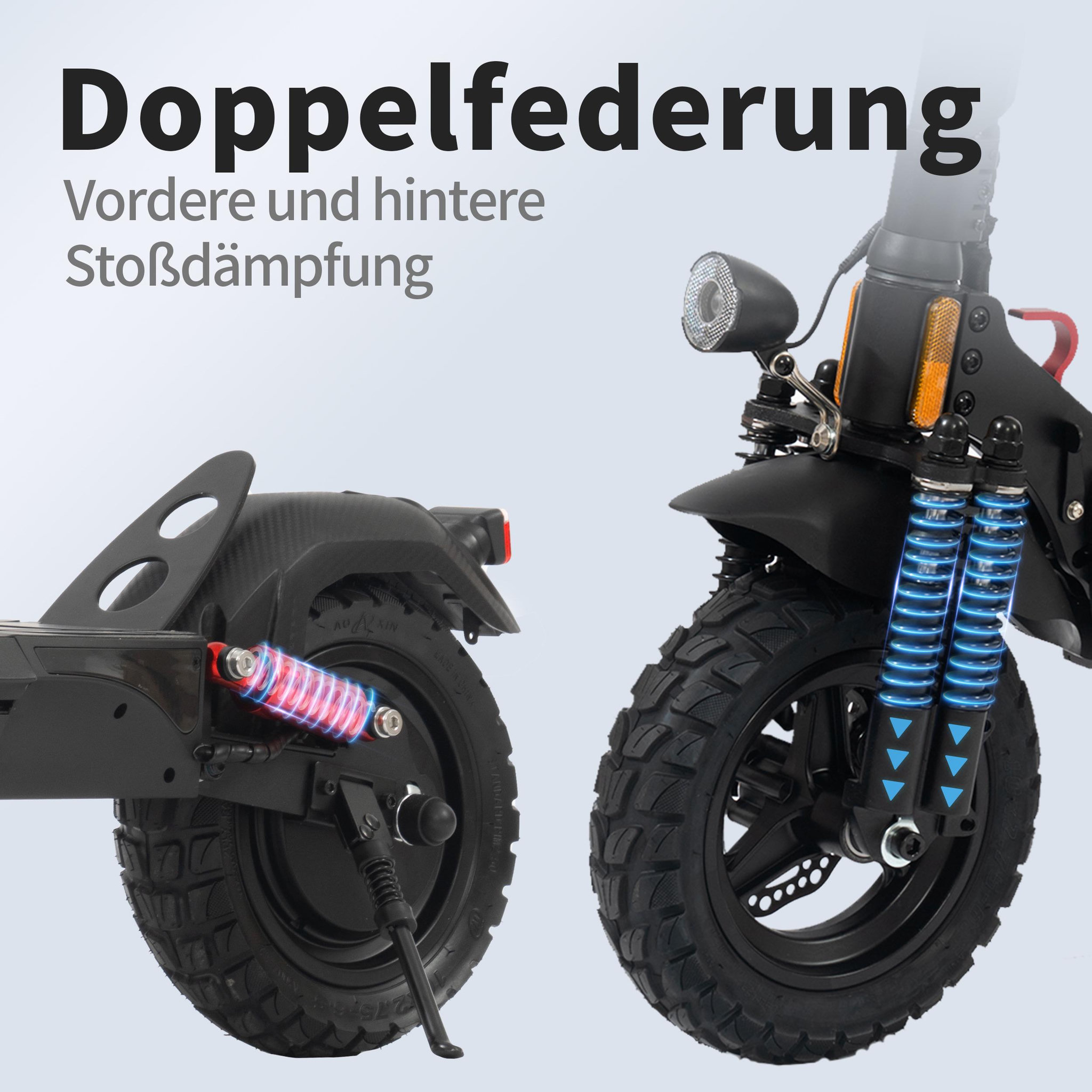 Voir la diapositive 6 : LEAWIN Trottinette électrique leawin t4, 10 pouces, batterie 48 v 12,5 ah, pliable, noire