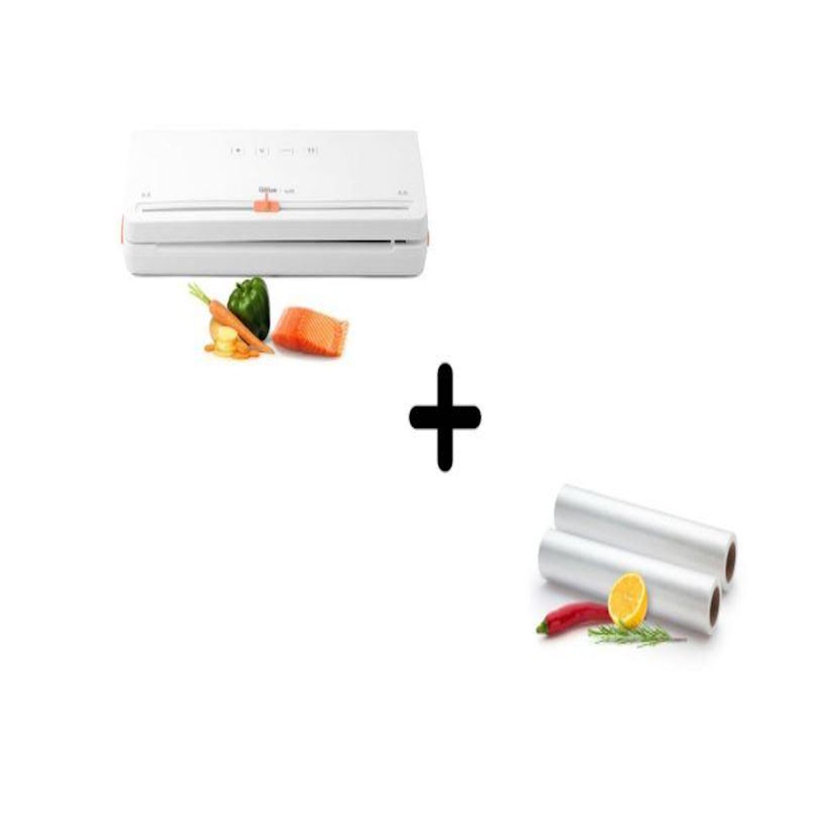 QiLive Machine à sceller 600071561 + Lot de 2 sacs 600071574