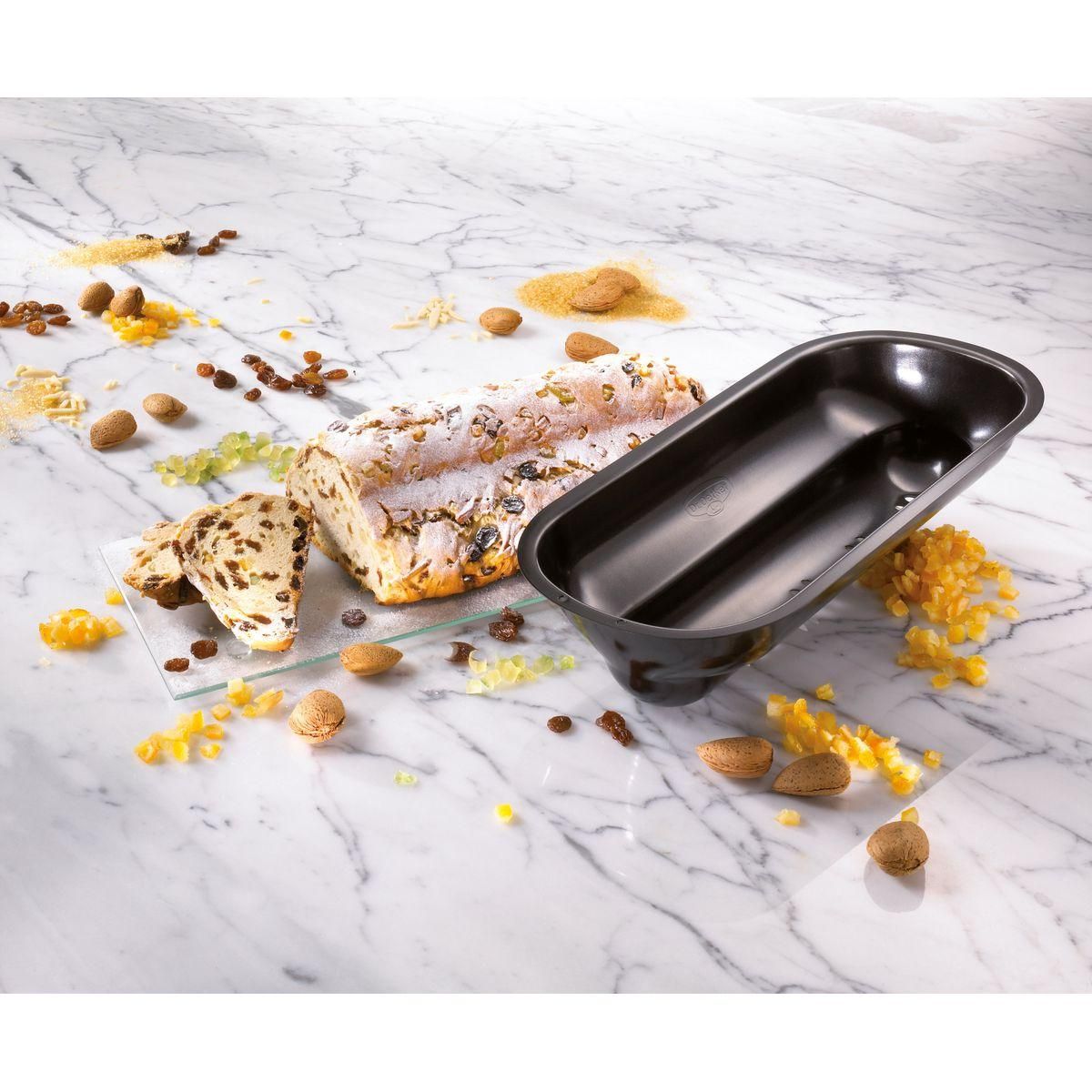 DR.OETKER Ensemble de 2 Moules à stollen type Moules à pain 31 x 10 cm Dr Oetker Tradition