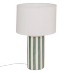 ATMOSPHERA Lampe à Poser en Céramique  Frida  47cm Vert Olive