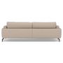 Voir la diapositive 6 : LISA DESIGN Carlos - canapé d'angle gauche 4 places ultra moelleux en tissu texturé