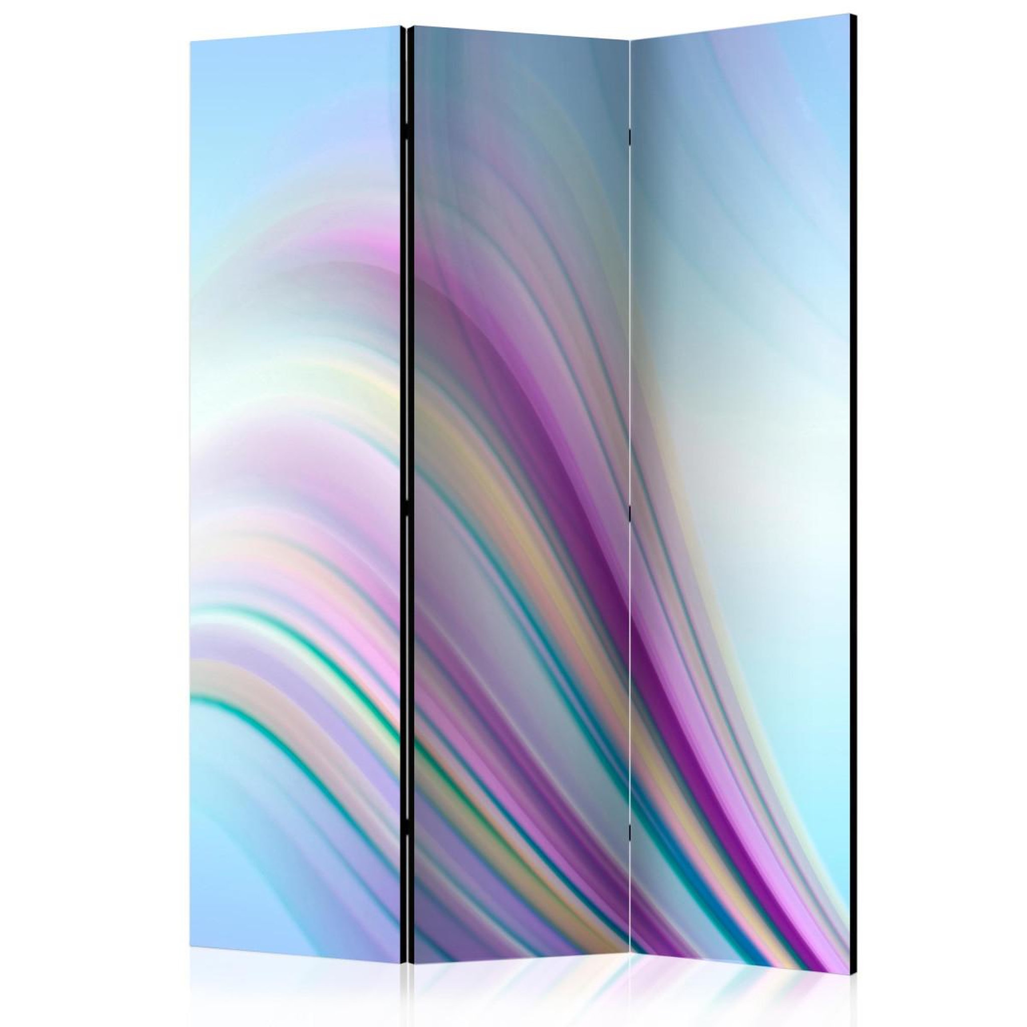 Paris Prix Paravent 3 volets  rainbow abstract background  135x172cm