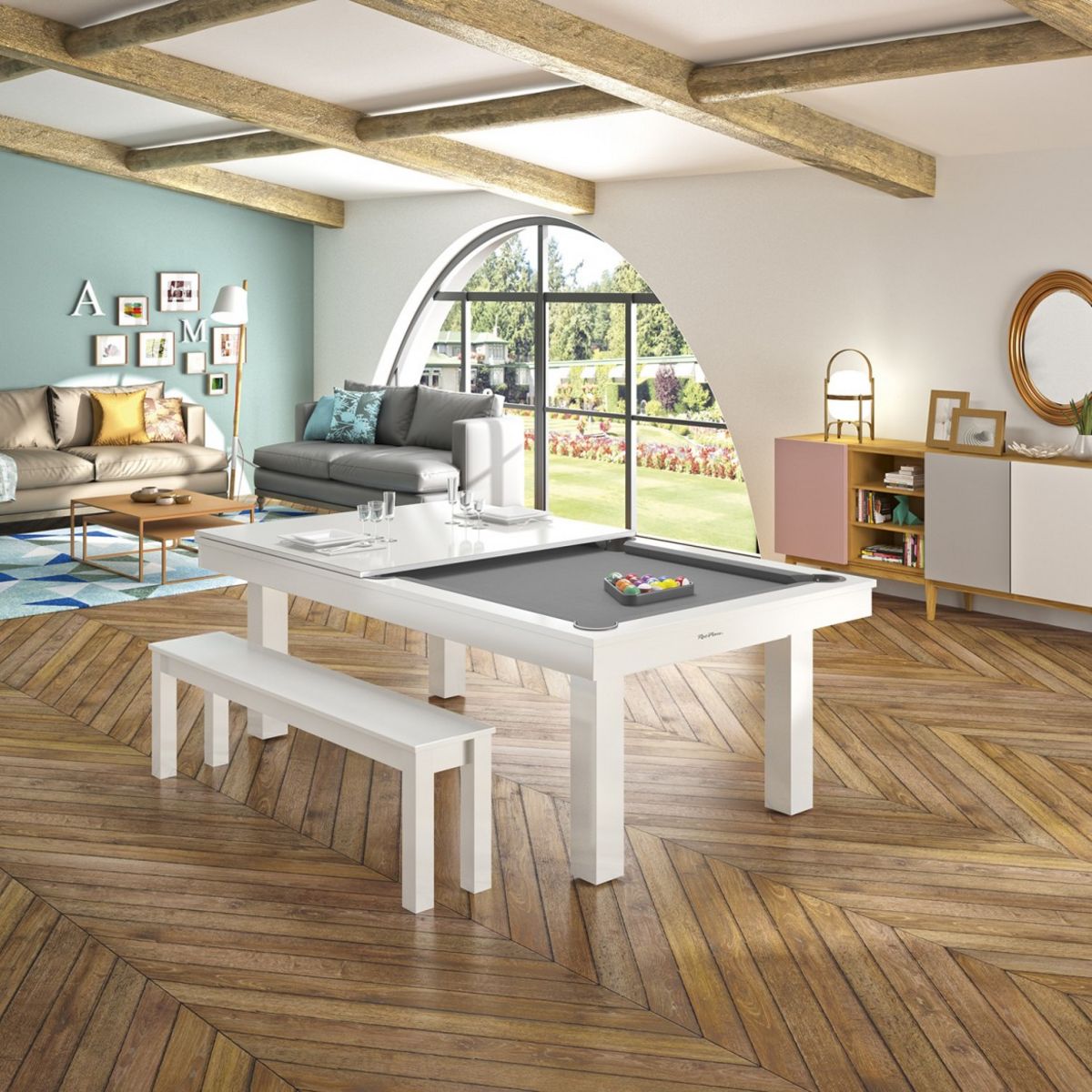 RENE PIERRE Billard Lafite Blanc