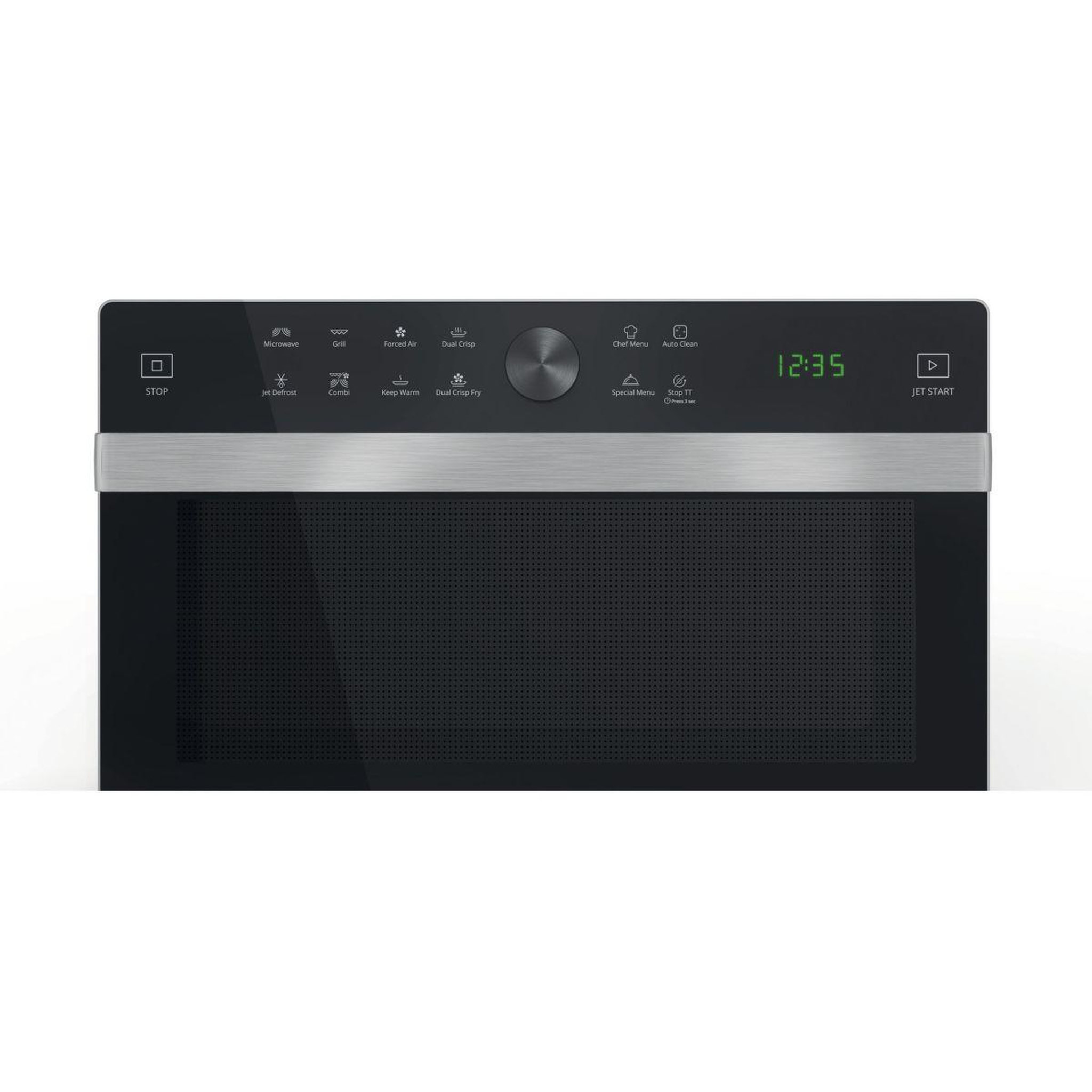 Voir la diapositive 3 : Whirlpool Micro ondes combiné MWSC833B