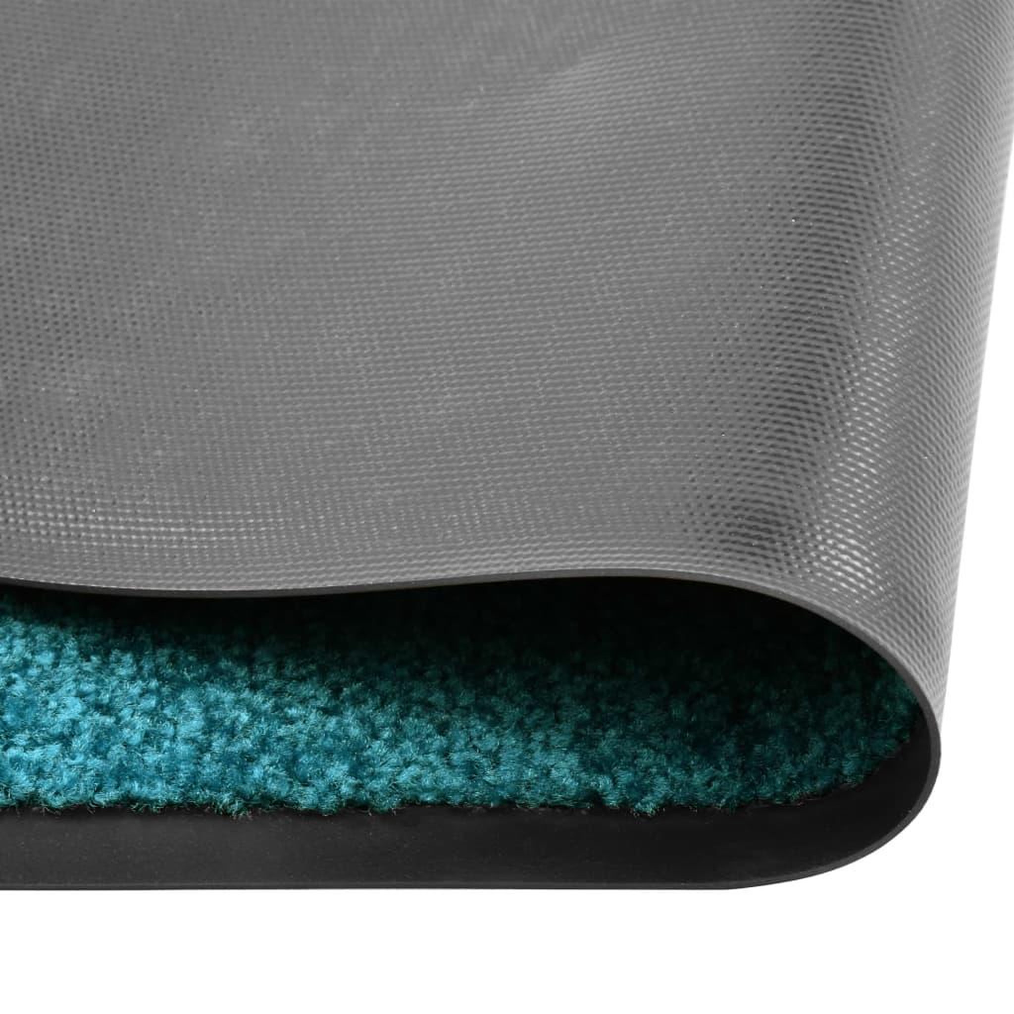 Voir la diapositive 2 : VIDAXL Paillasson lavable Cyan 120x180 cm