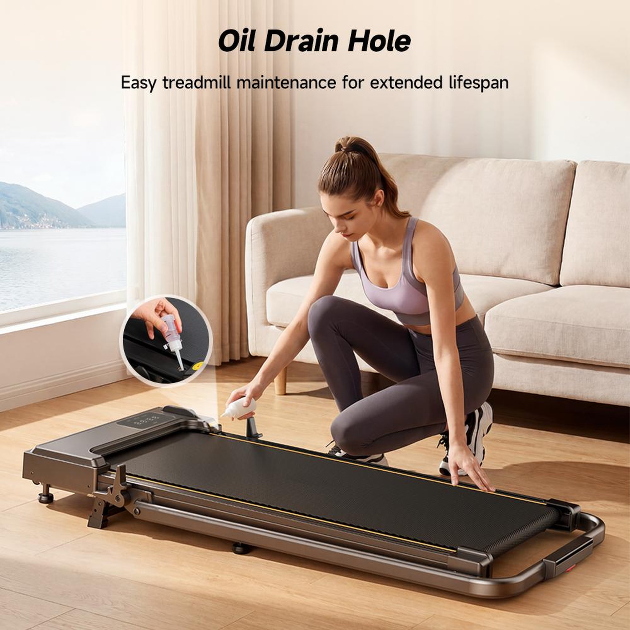 Voir la diapositive 6 : FORMILL Tapis de course formill ft50 pour la maison, pliable, vitesse maximale de 12 km/h
