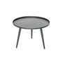 Voir la diapositive 1 : Jardiline Table basse ronde grise en aluminium Antiparos Ø 60 x 42 cm - Jardiline