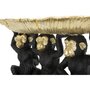 Voir la diapositive 4 : Paris Prix Vide-Poche Statuette  3 Singes  43cm Noir & Or